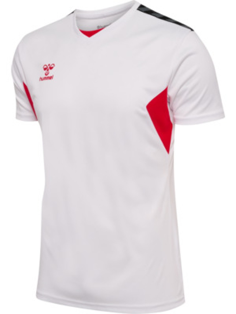 Hummel Hmlauthentic 24 PL Herren Jersey S/S weiß