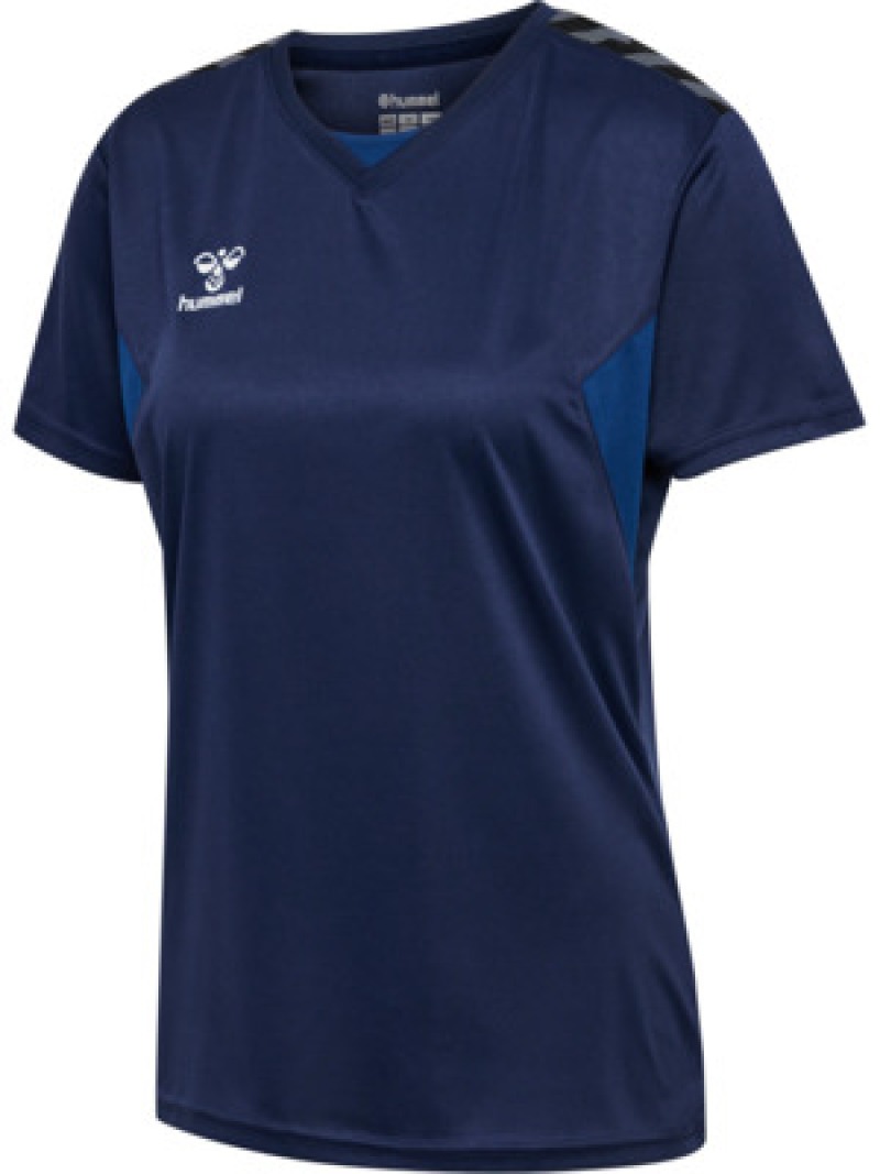 Hummel Hmlauthentic 24 PL Damen Jersey S/S blau