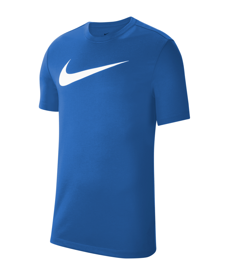 Nike Park 20 Swoosh T-Shirt Kinder blue white F463