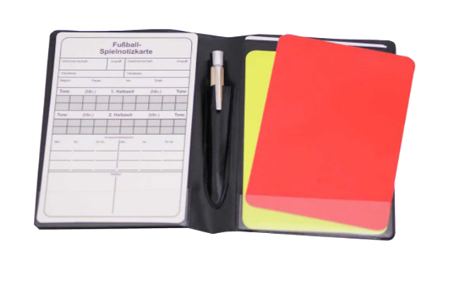 Cawila Schiedsrichter Wallet Schwarz