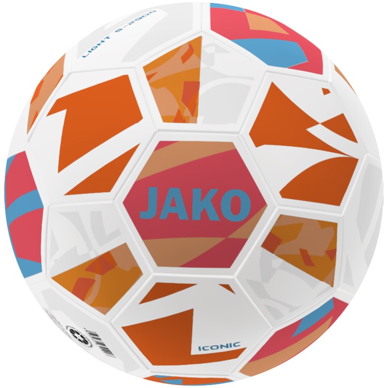 Jako Lightball Iconic weiß-coral-lightorange, 290g