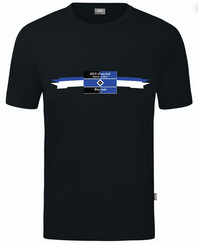 HSV Fanclub Baccum T-Shirt Organic schwarz