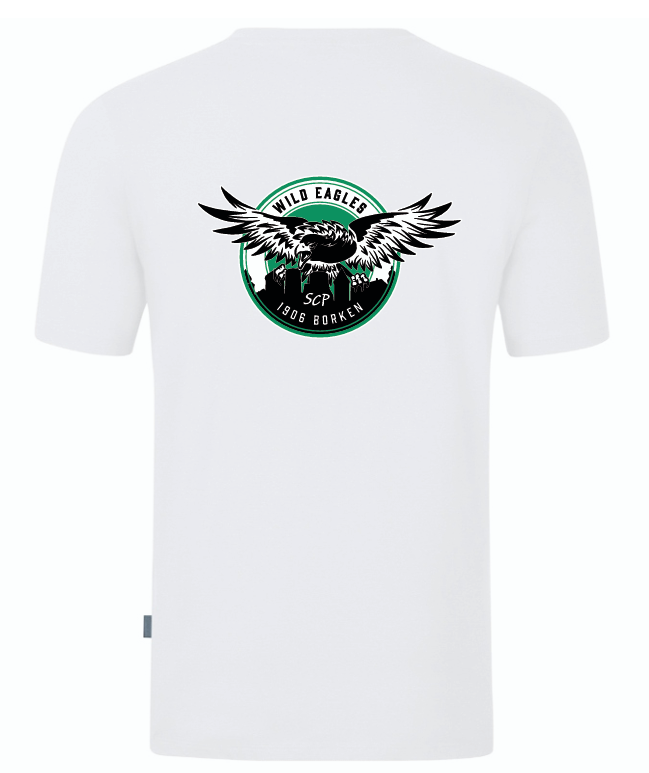 Wild Eagles Borken T-Shirt Organic weiß