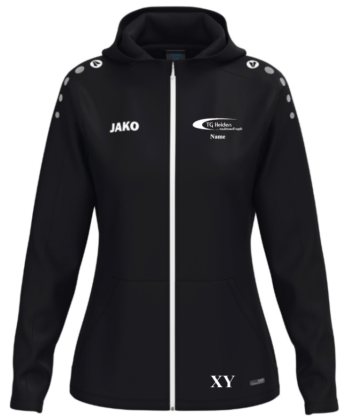TG Heiden Kapuzenjacke One schwarz Damen