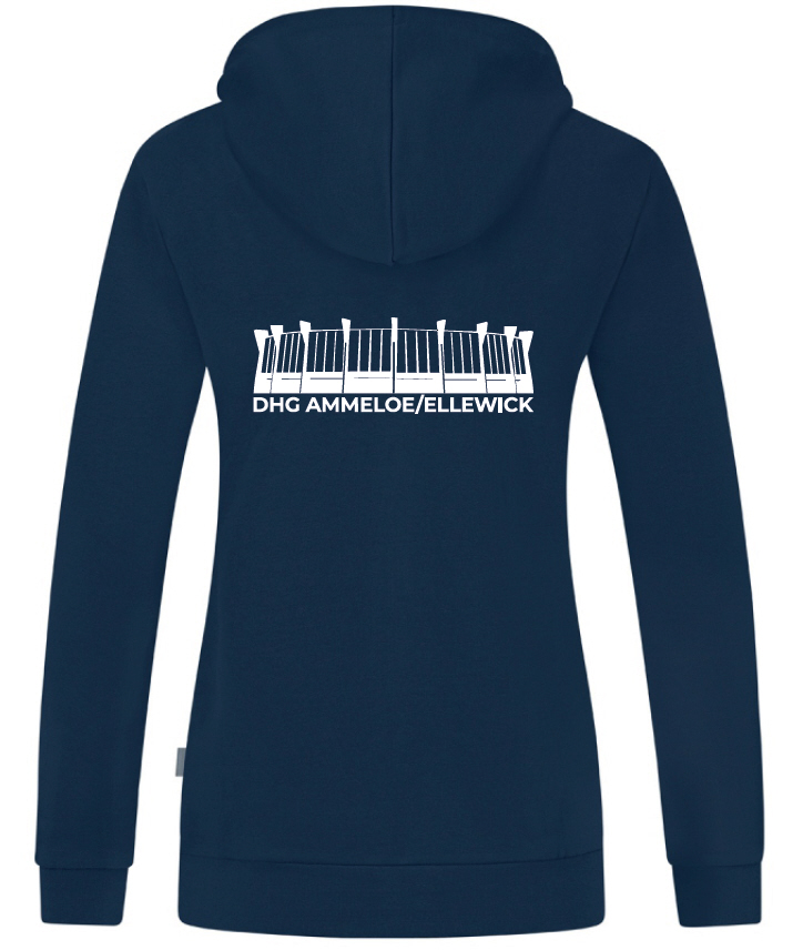 DHG Ammeloe Ellewick Organic Kapuzenjacke marine Damen