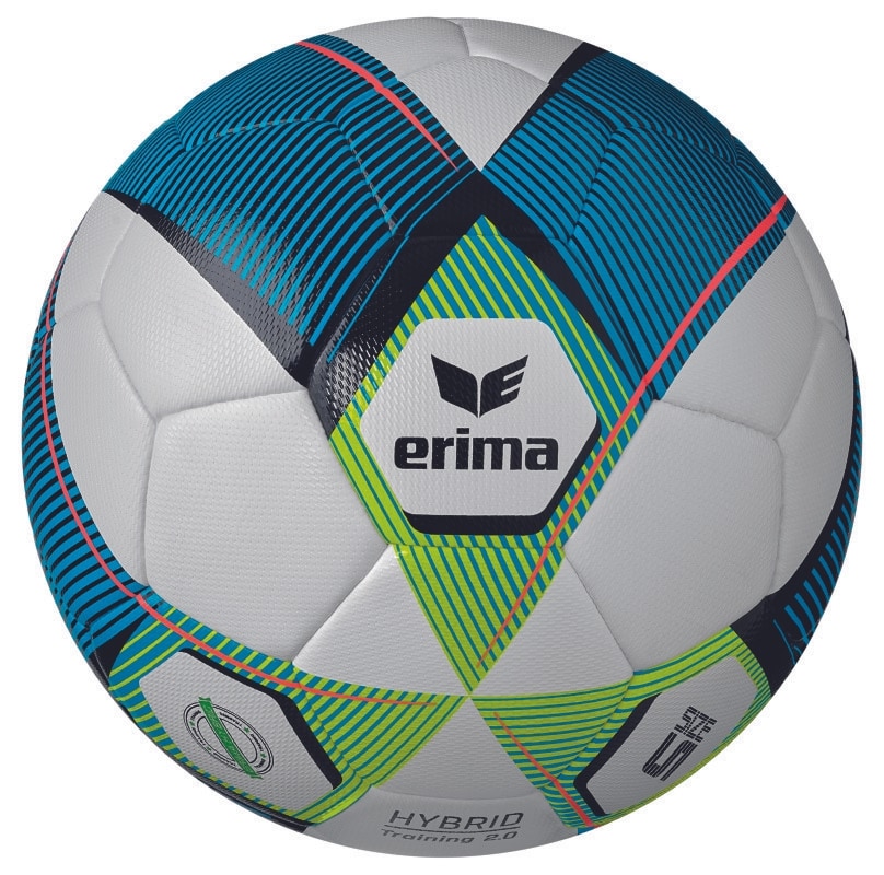 Erima Fußball HYBRID Training 2.0 mykonos blue lime