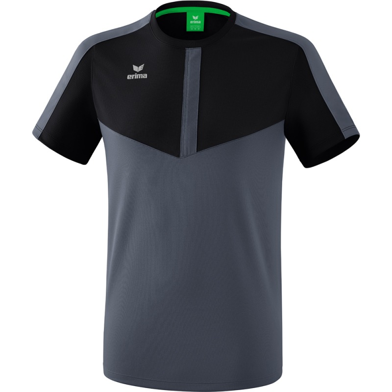 Erima Kinder T-Shirt Squad schwarz-grau