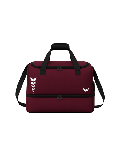 Erima Intro Line Sporttasche mit Bodenfach new bordeaux