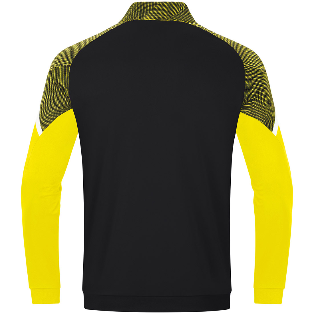 Jako Kinder Polyesterjacke Performance schwarz-gelb