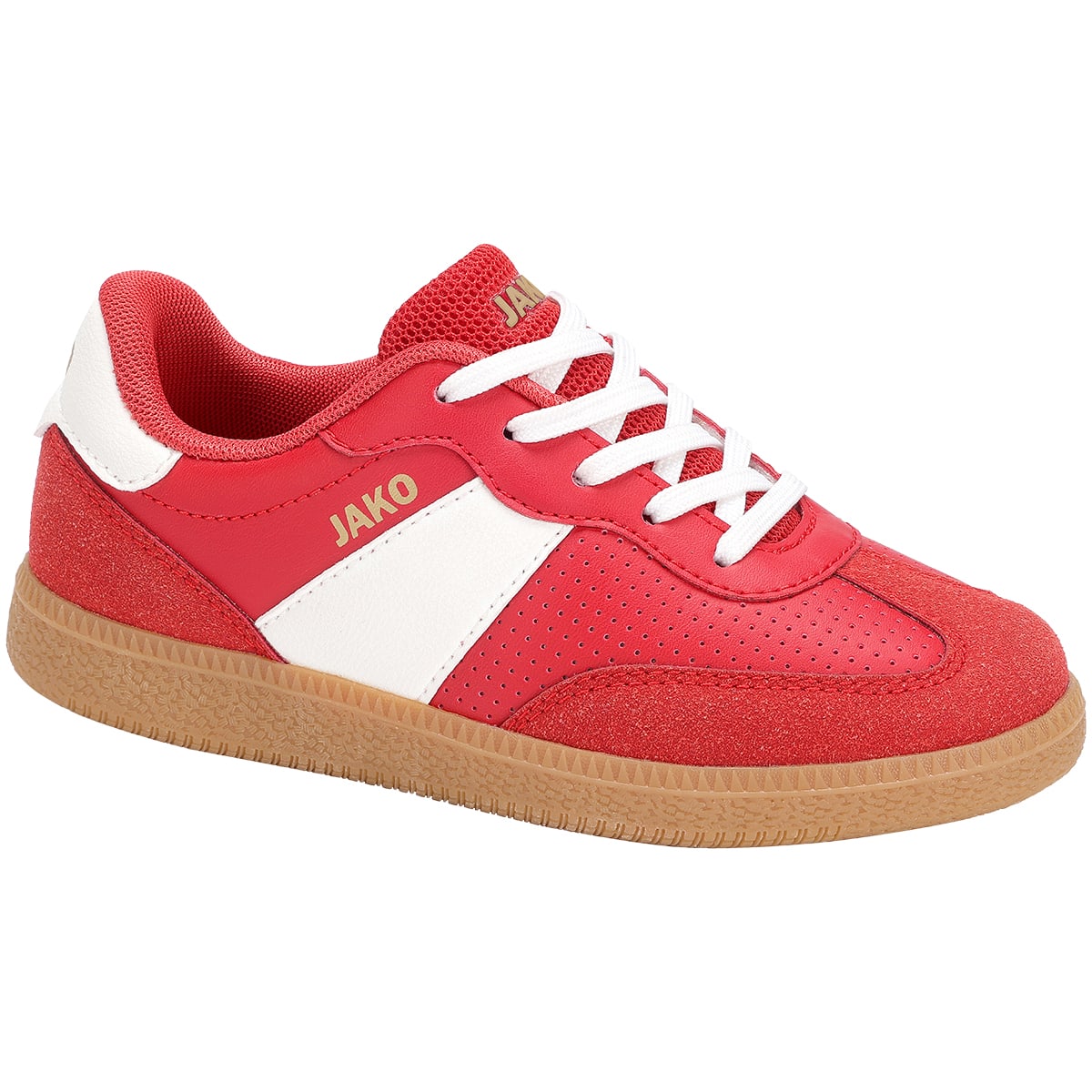 Jako Sportschuh Citybeat Junior rot/weiß/gold