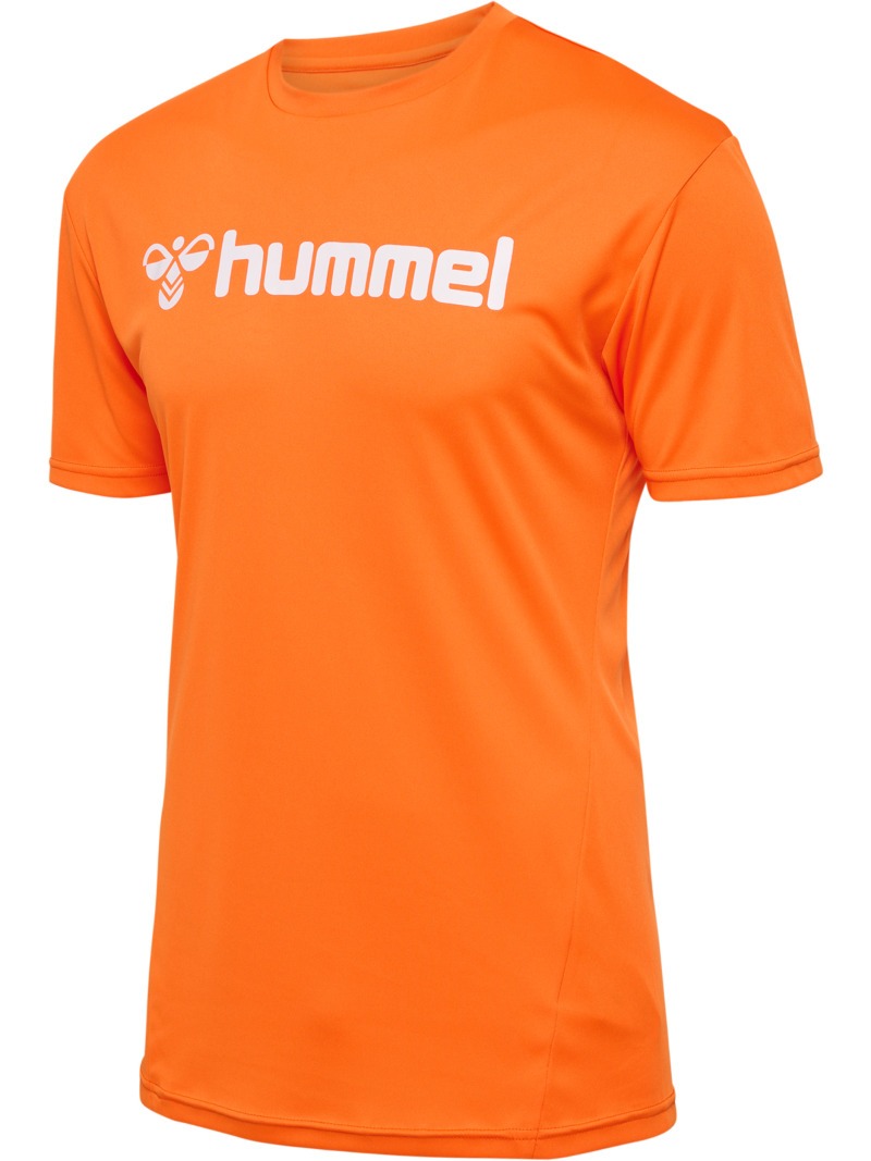 Hummel Hmllogo Jersey S/S tangerine