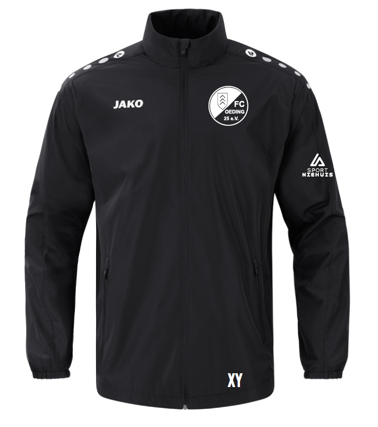 FC Oeding Allwetterjacke One schwarz