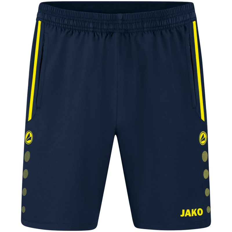 Jako Kinder Short Allround marine/neongelb