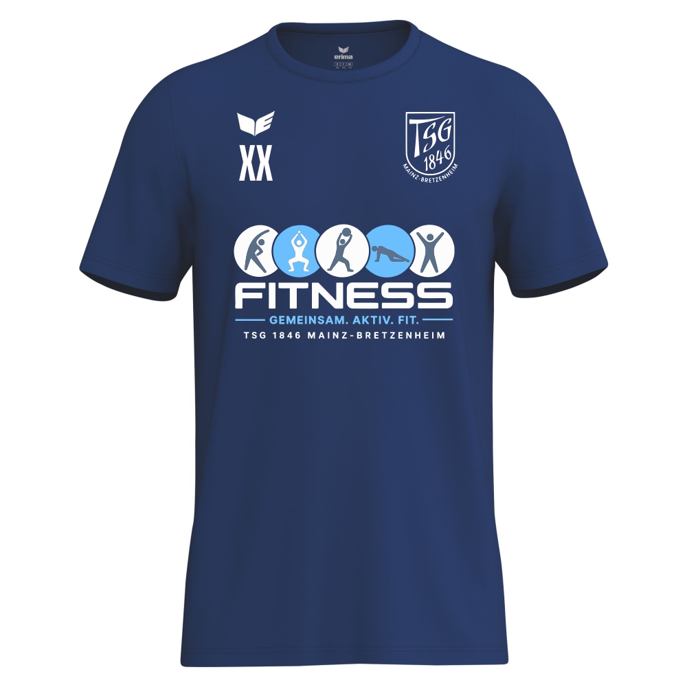 TSG Mainz-Bretzenheim Fitness Erima Intro Funktionsshirt Herren new navy