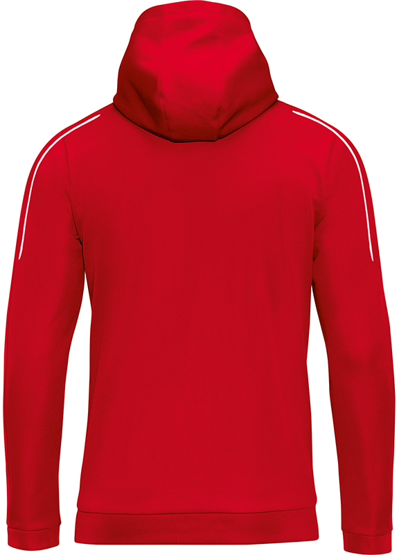 Jako Classico Kapuzenjacke rot