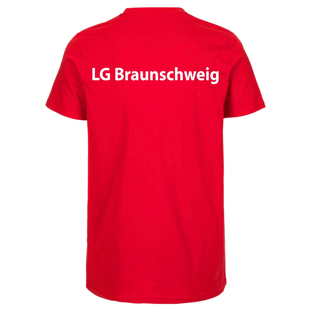 LG Braunschweig Erima Herren Funktions Teamsport T-Shirt rot