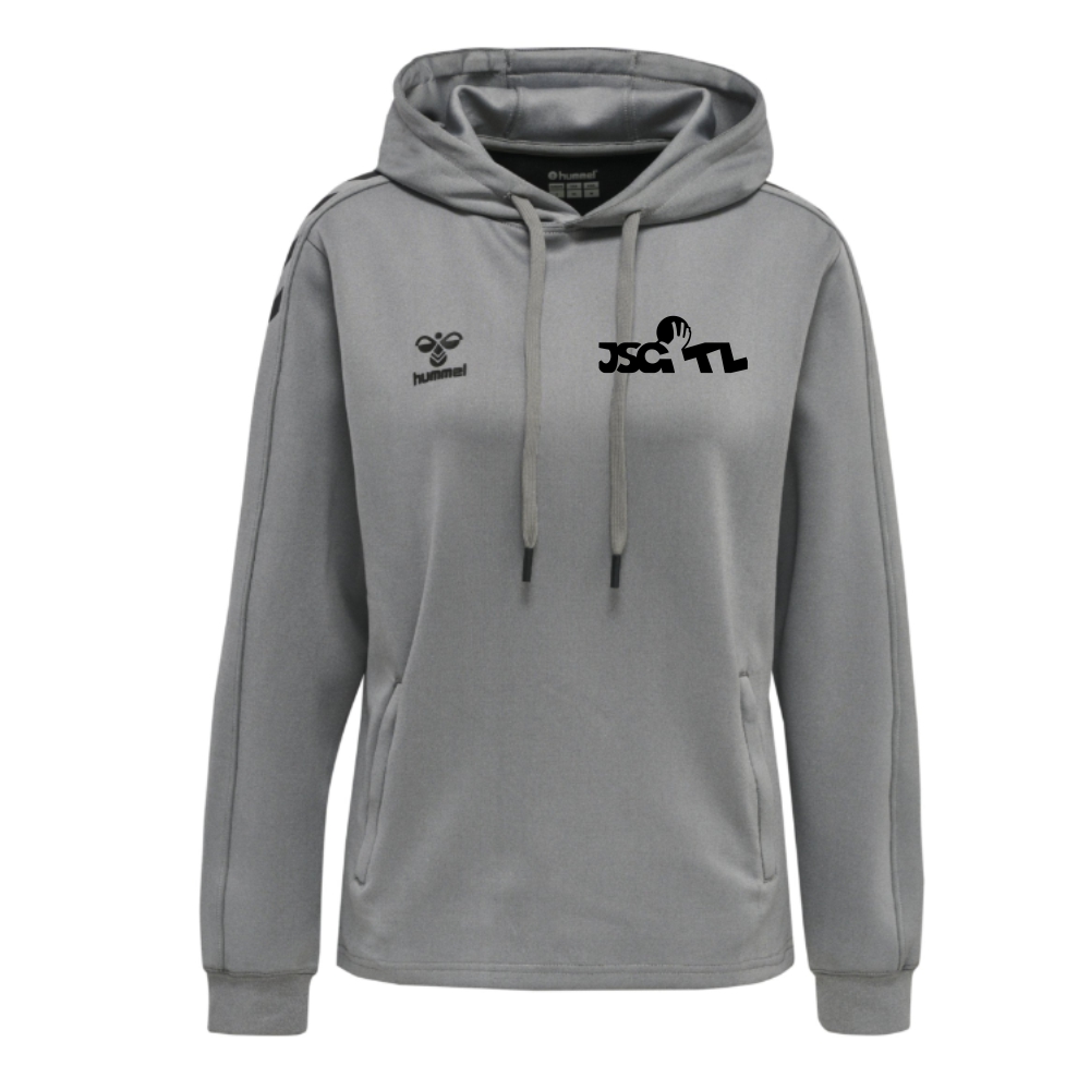 JSG Tecklenburger Land Core XK Damen Poly Sweat Hoodie anthrazit-schwarz