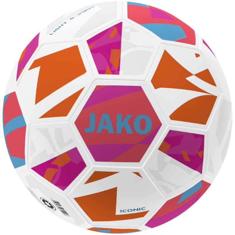 Jako Lightball Iconic weiß-coral-pink, 350g