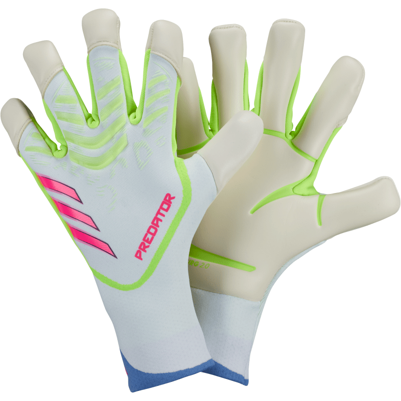 Adidas Torwarthandschuhe Predator Pro Hybrid white-lucid lemon