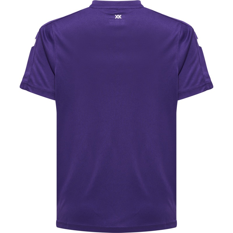 Hummel Hmlcore XK Poly Jersey S/S Kids acai/white
