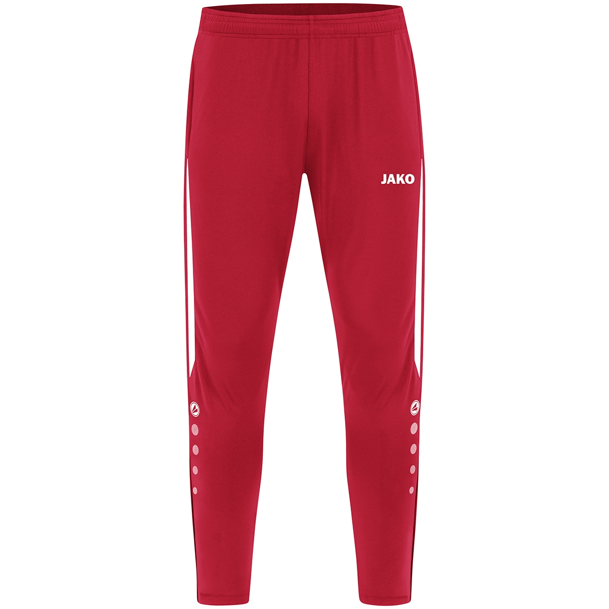 Jako Kinder Trainingshose Power rot/weiß