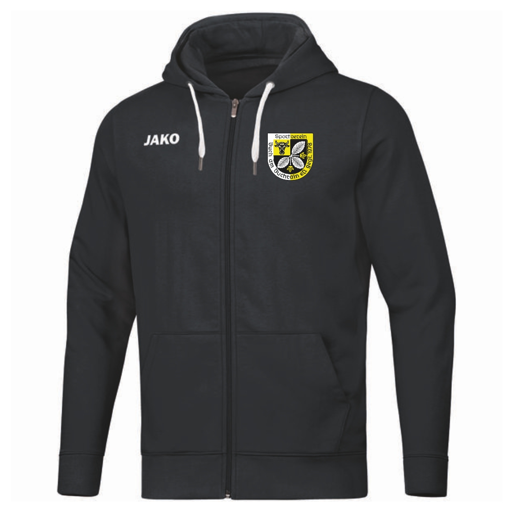 SV Buch a.B. Jako Herren Kapuzenjacke Base schwarz