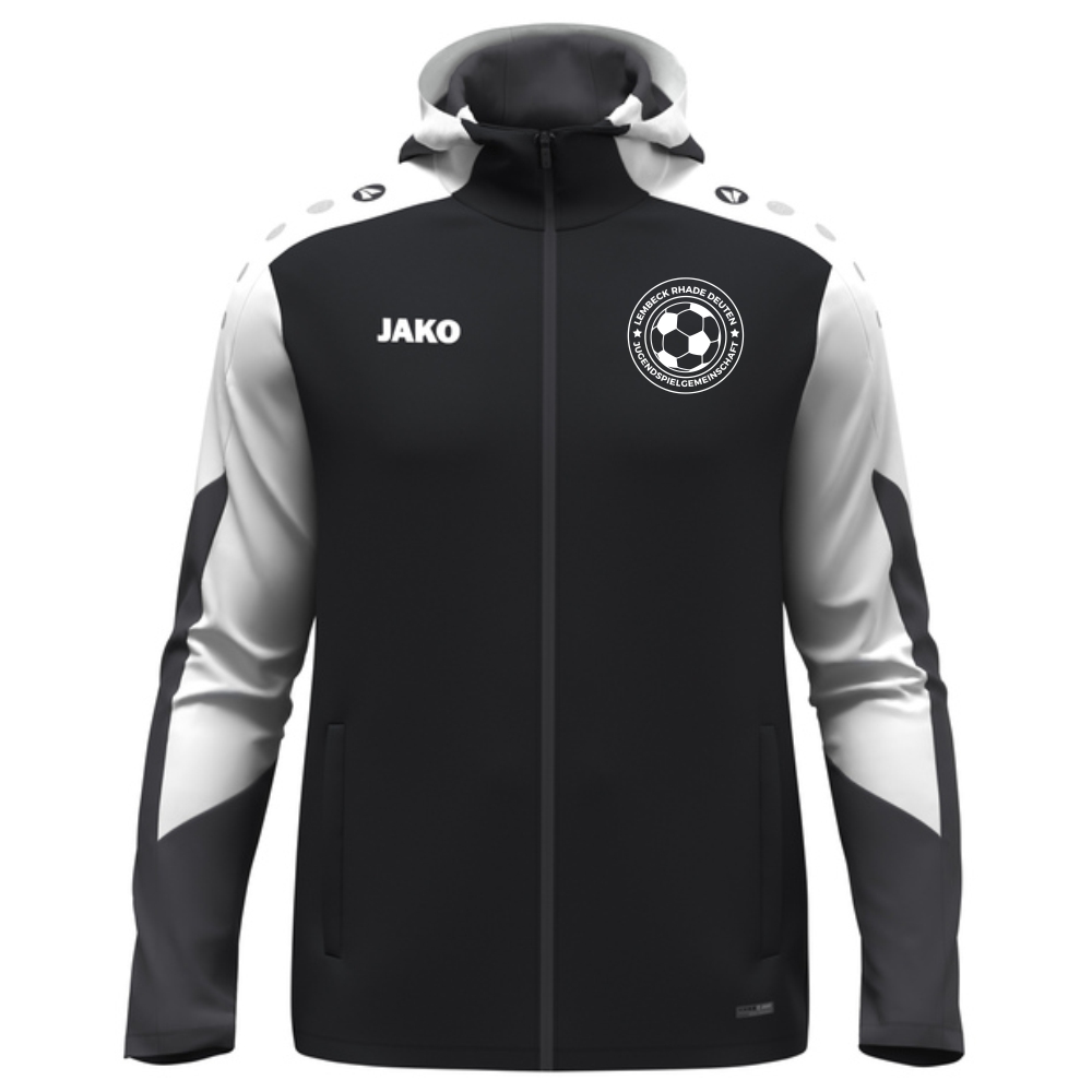 JSG Lembeck Rhade Deuten Kapuzenjacke Dynamic schwarz-weiß-anthrazit