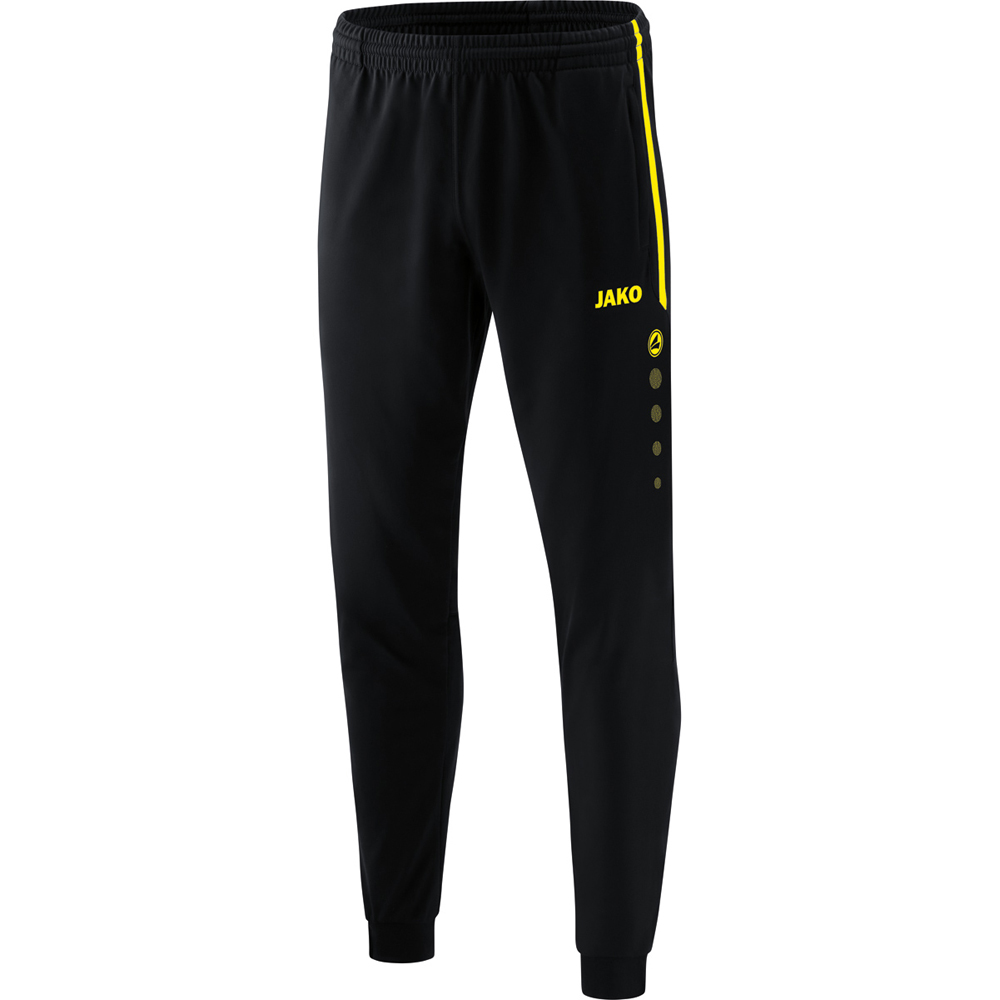 Jako Competition 2.0 Polyesterhose schwarz-neongelb