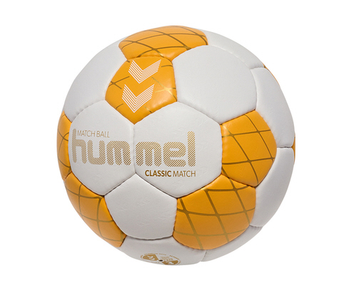 Hummel Classic Match Handball weiß/orange/silber
