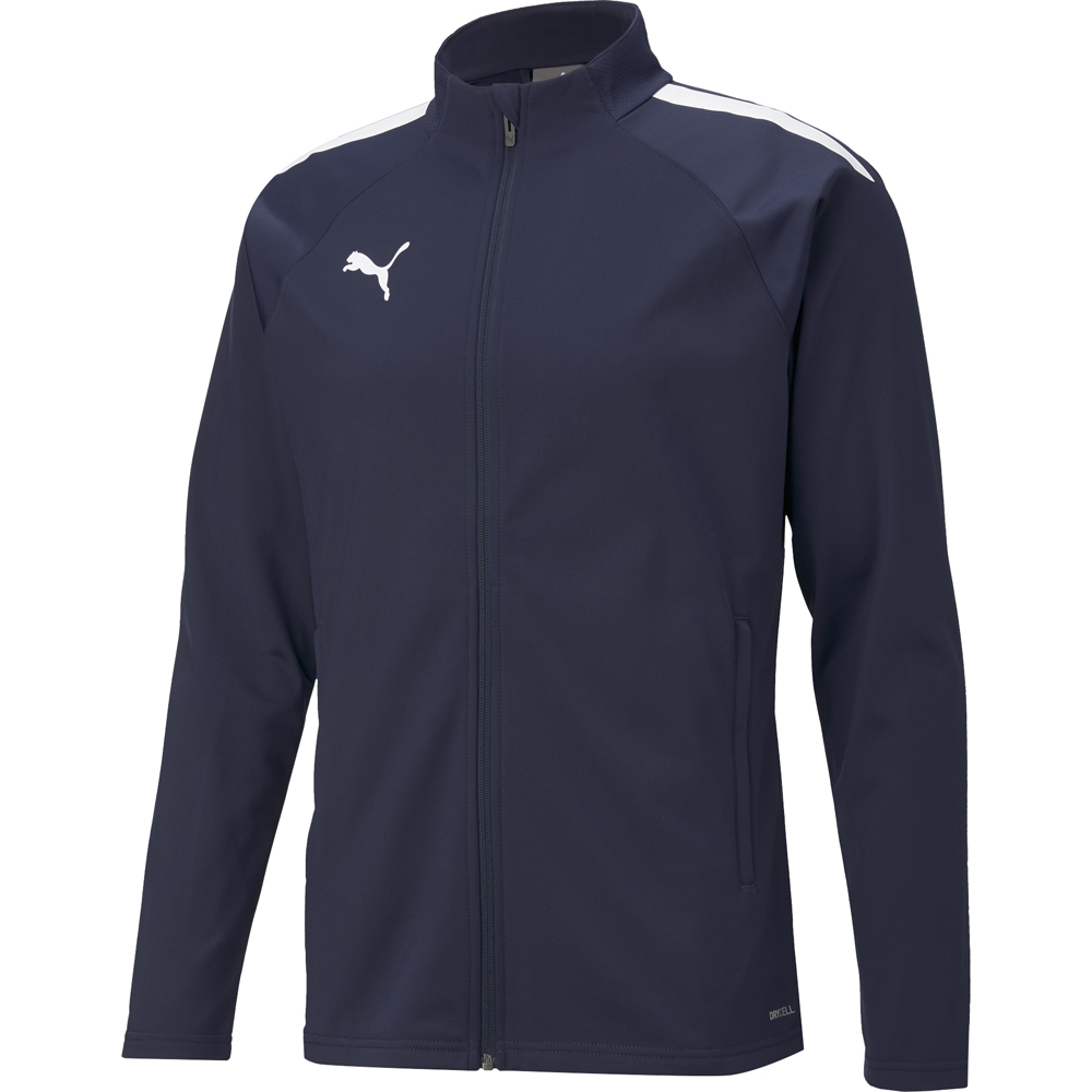 Puma Kinder Trainingsjacke teamLIGA blau-weiß