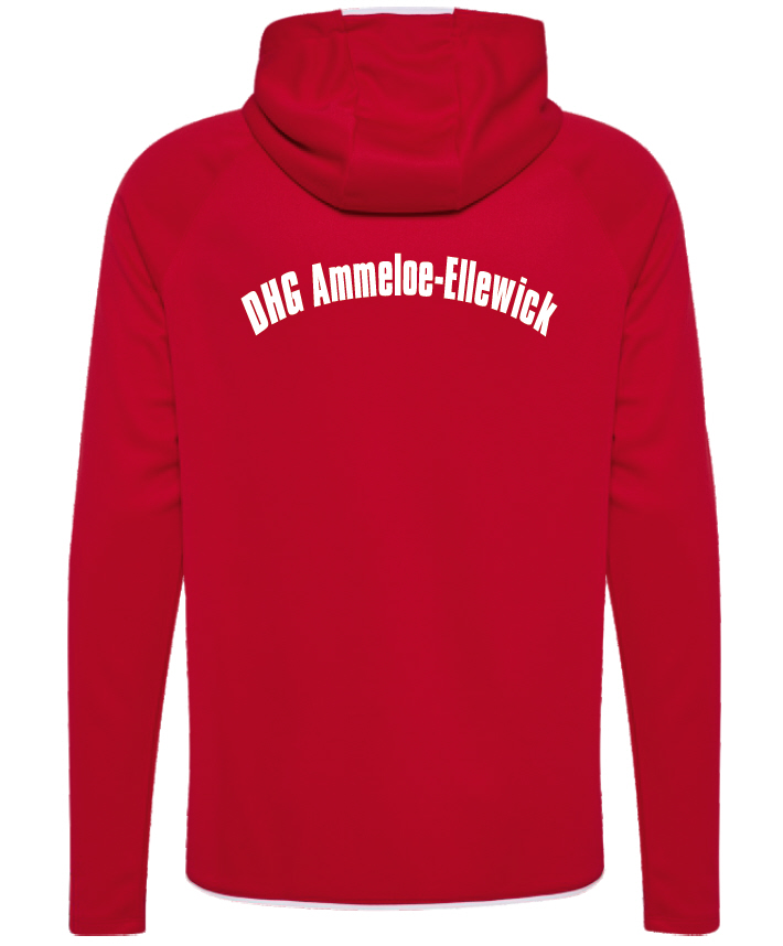 DHG Ammeloe Ellewick Core 2.0 Kapuzenhoodie rot