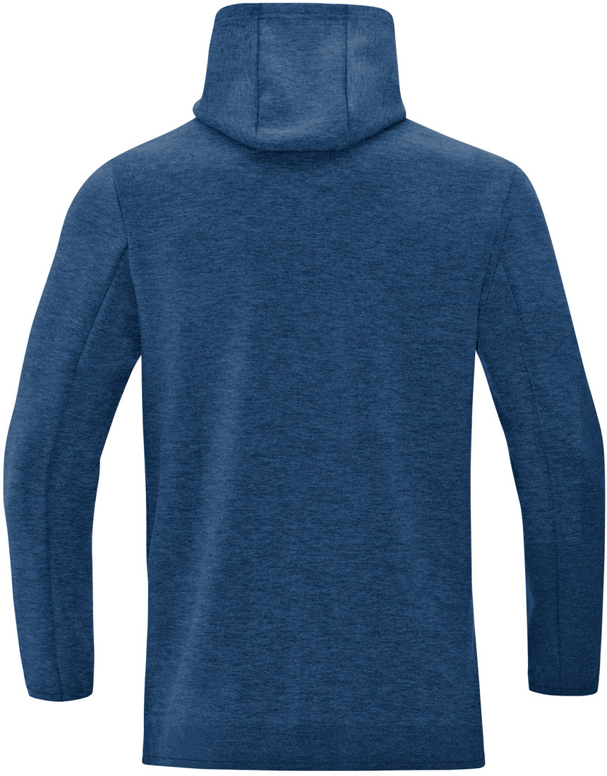 Jako Premium Basics Kapuzensweat marine meliert
