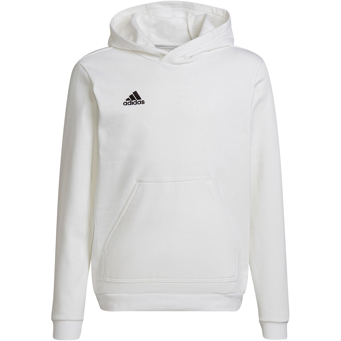 Adidas Kinder Hoodie Entrada 22 weiß-schwarz