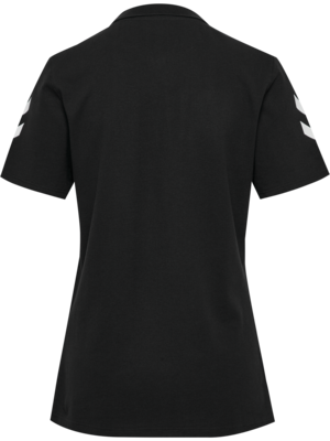 Hummel hmlGO 2.0 Chevron Polo Damen schwarz