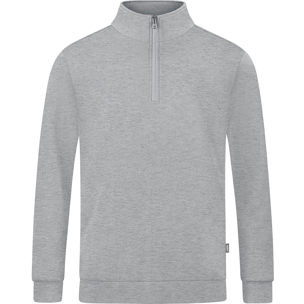 Jako Herren Ziptop Organic grau