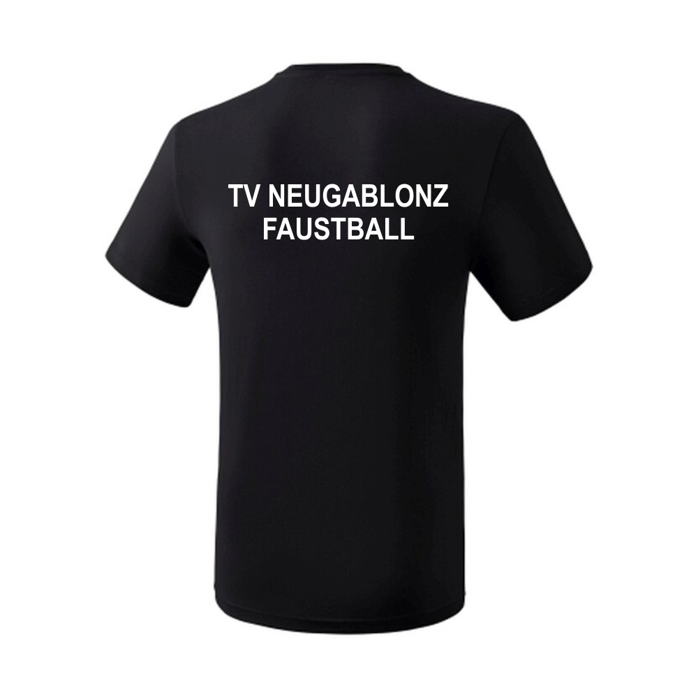 TV Neugablonz Erima Promo T-Shirt schwarz-weiß