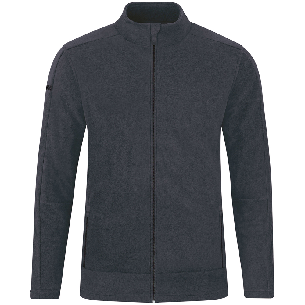 Jako Damen Fleecejacke grau-schwarz