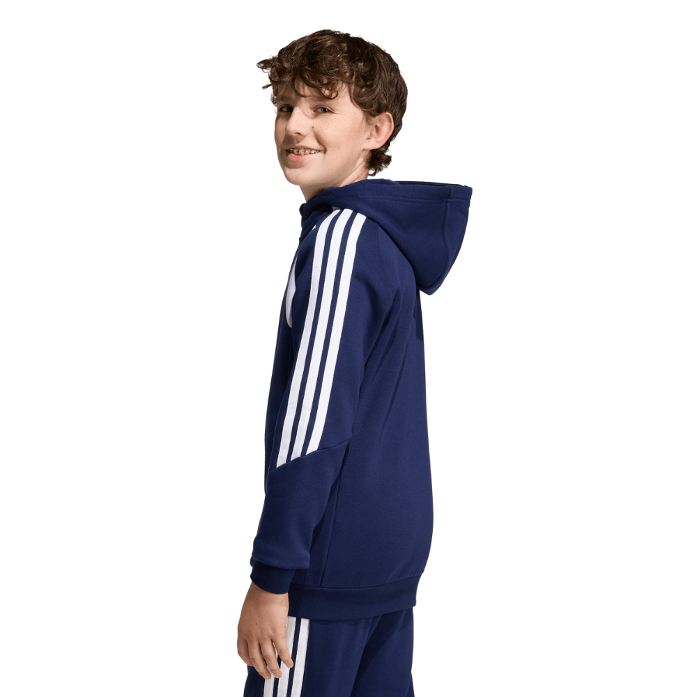 Adidas Tiro 26 League Kapuzenjacke Kids Dunkelblau
