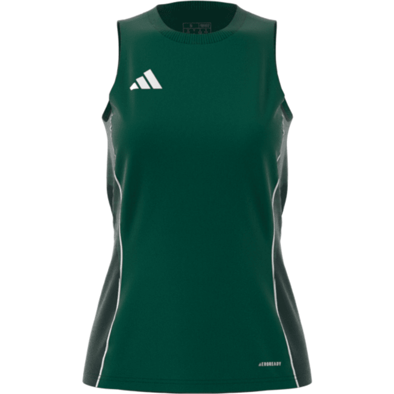 Adidas Damen ärmelloses Trikot Tiro 25 Competition team dark green-shadow green