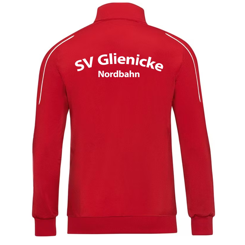 SV Glienicke Jako Kinder Polyesterjacke Classico rot