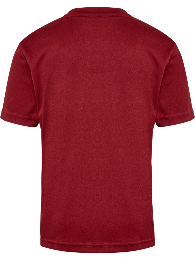 Hummel Hmllogo Jersey S/S Kids biking red