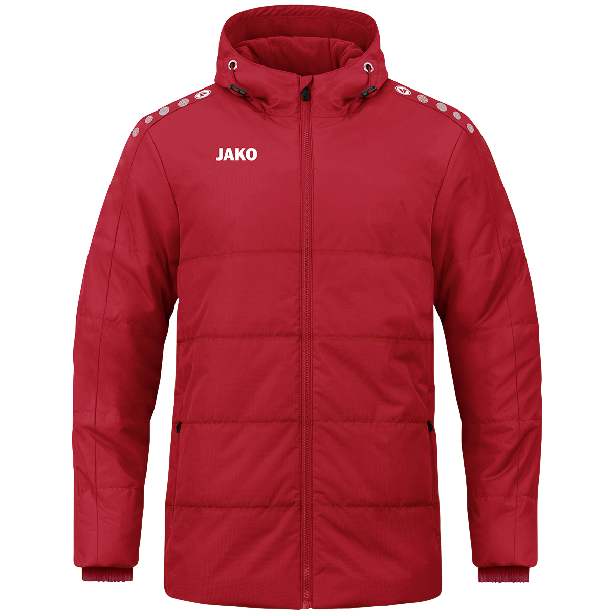 Jako Coachjacke One mit Kapuze Kinder rot