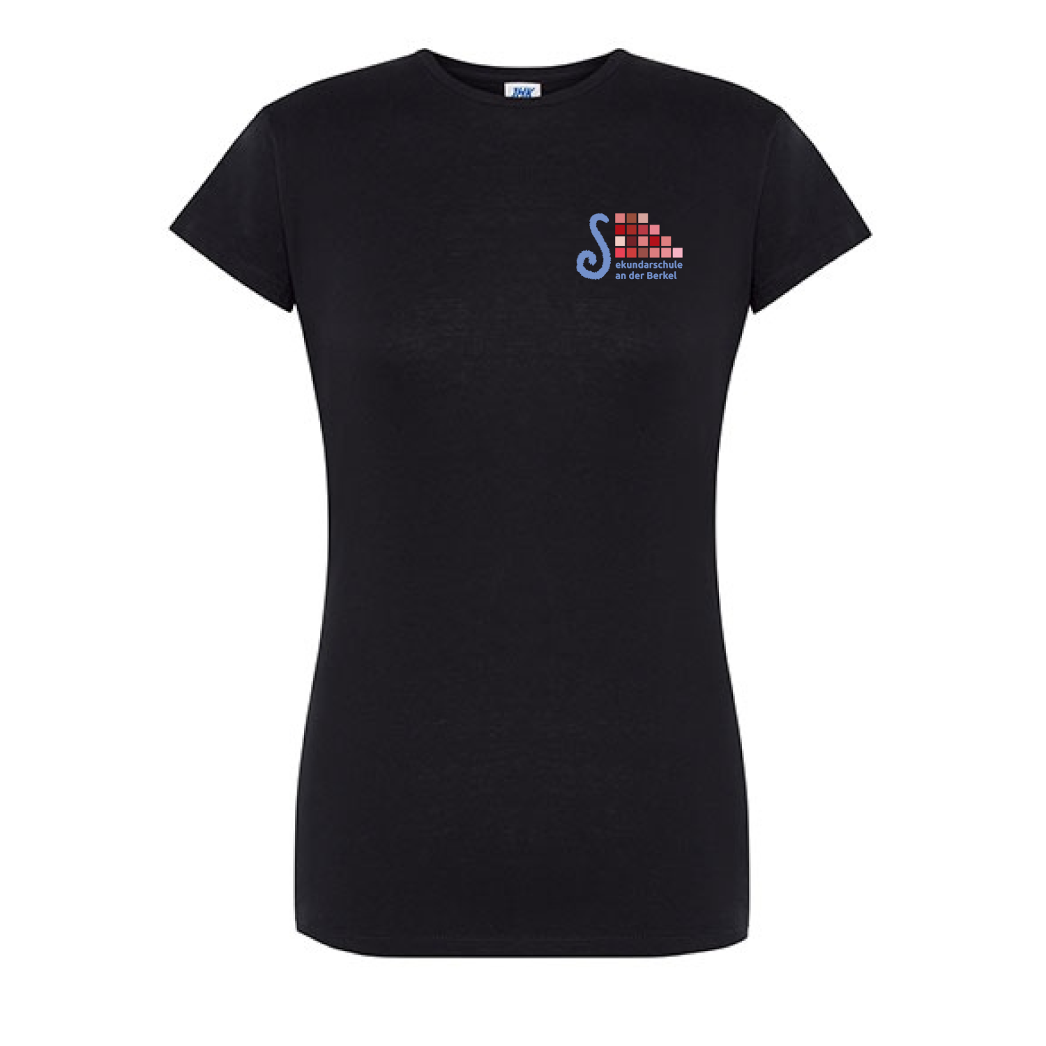 Sekundarschule Vreden Damen Regular Premium T-Shirt Schwarz Schul  Logo