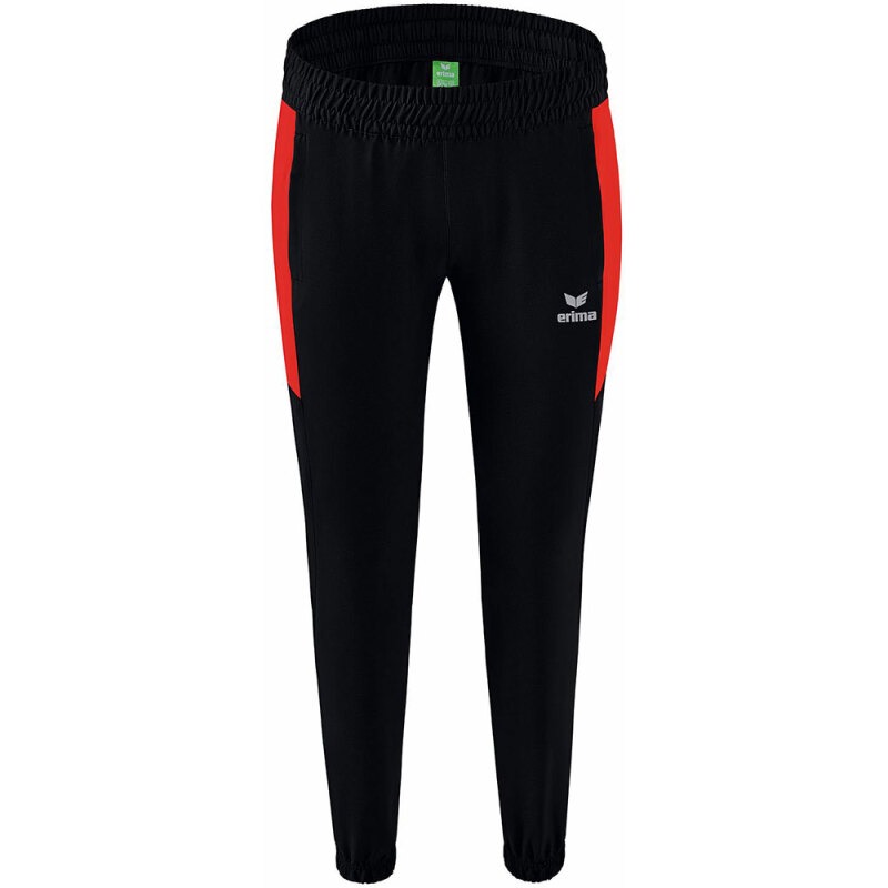 Erima Damen Präsentationshose Team schwarz-rot