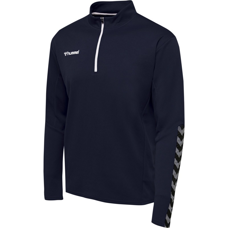 Hummel Hmlauthentic 24 Half Zip Sweatshirt marine
