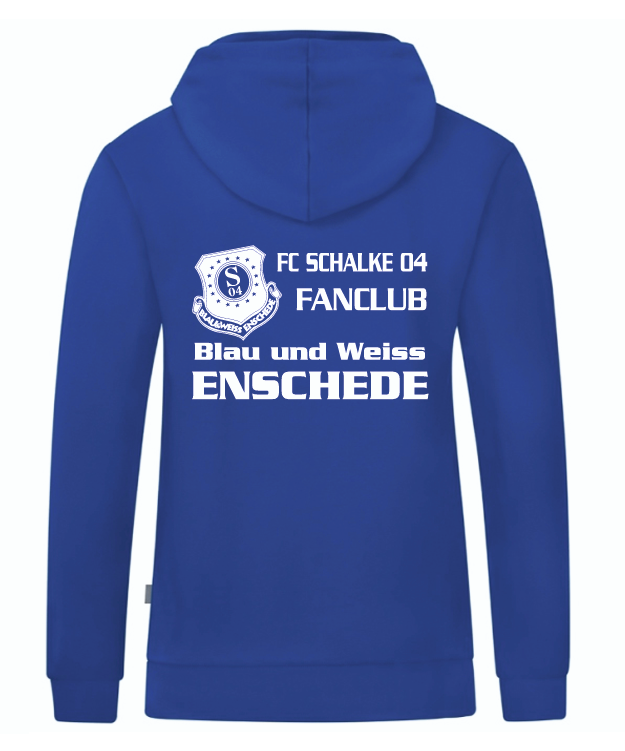 Blau Weiß Enschede Hoodie Organic blauw