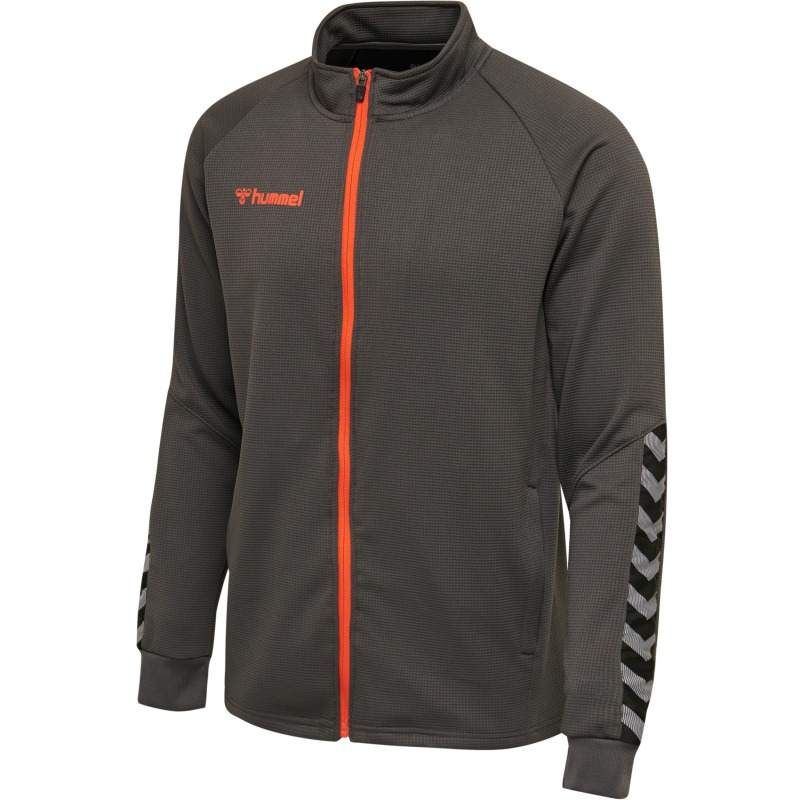 Hummel Hmlauthentic 24 Kids Poly Zip Jacket asphalt