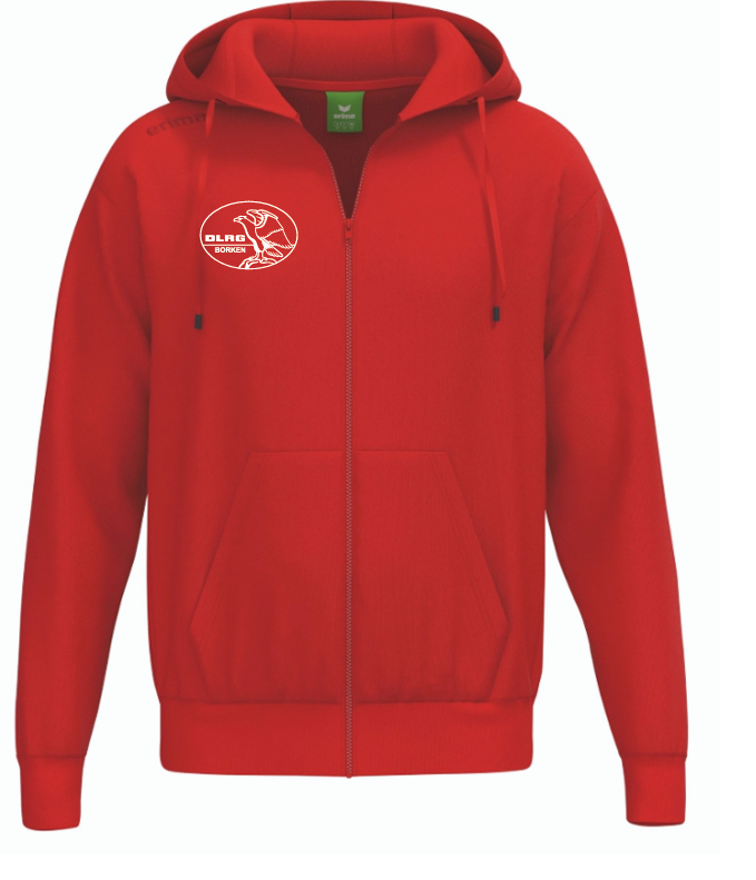 DLRG Borken Kapuzensweat TS rot