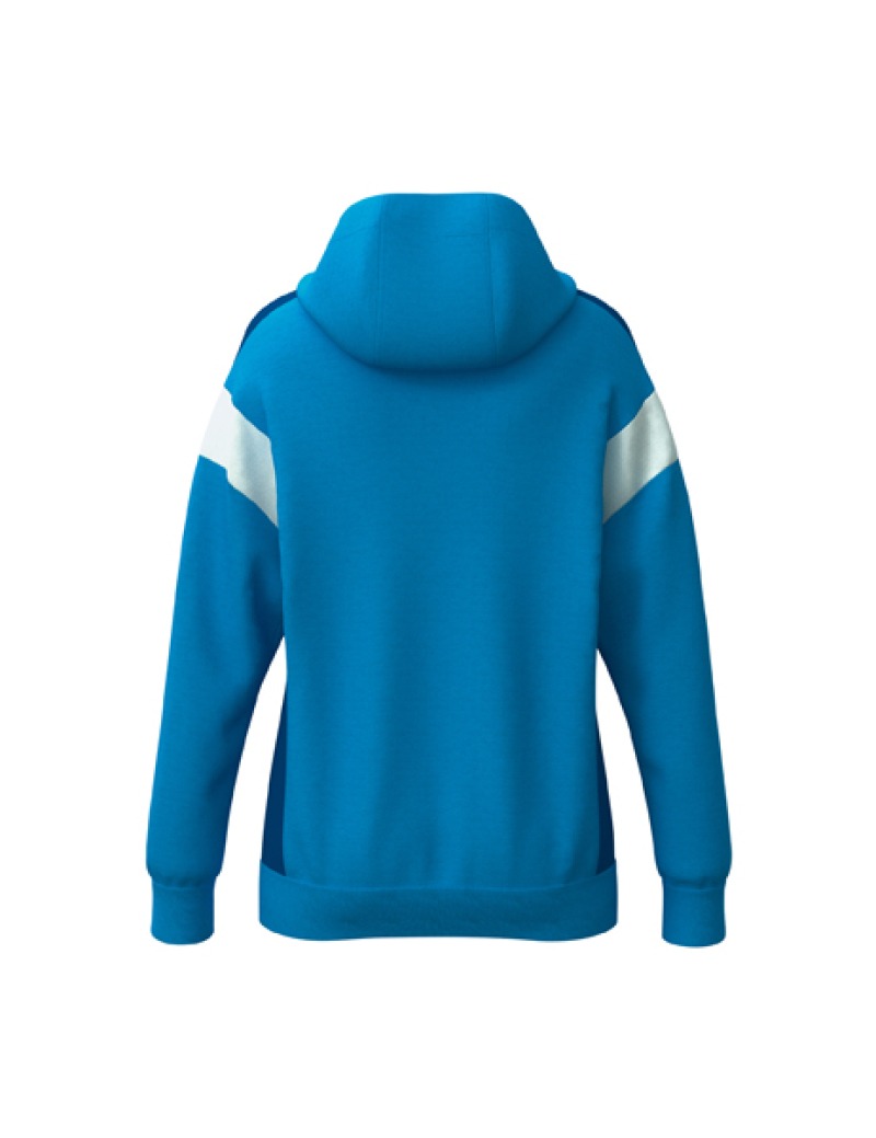 Erima CELEBRATE 125 Damen Trainingsjacke mit Kapuze curacao/new royal