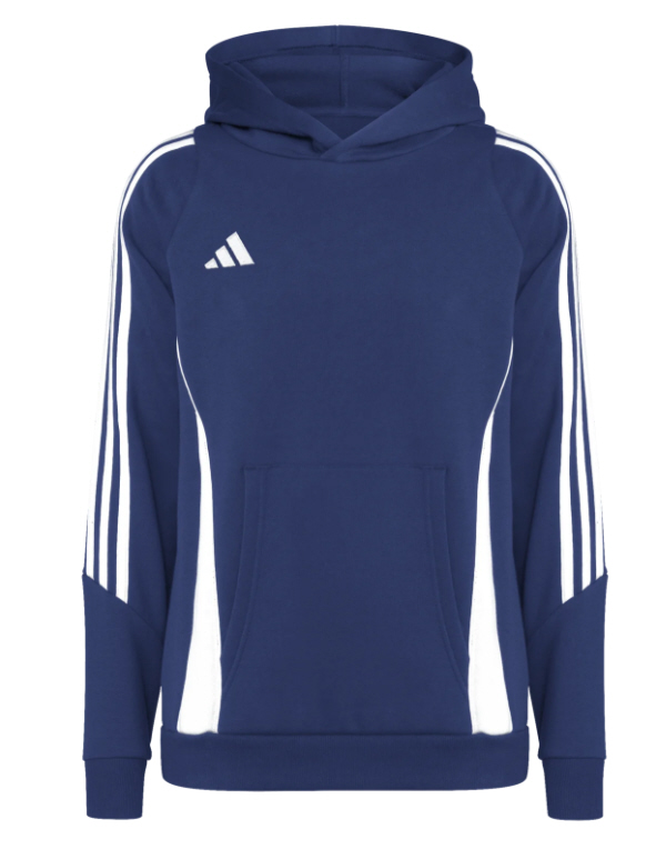 adidas Sweat Hoodie Tiro 24 Team Navy Blue / White